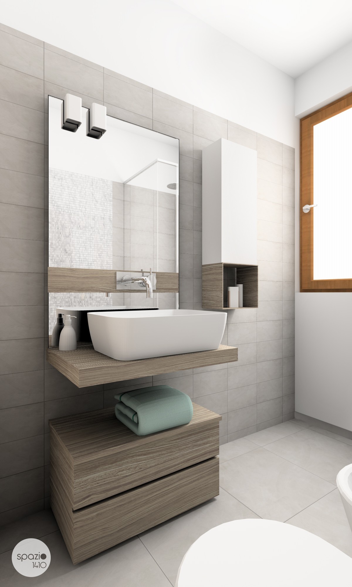 2014 年现代经典公寓设计案例 | 卧室配独立浴室，主次分明-34