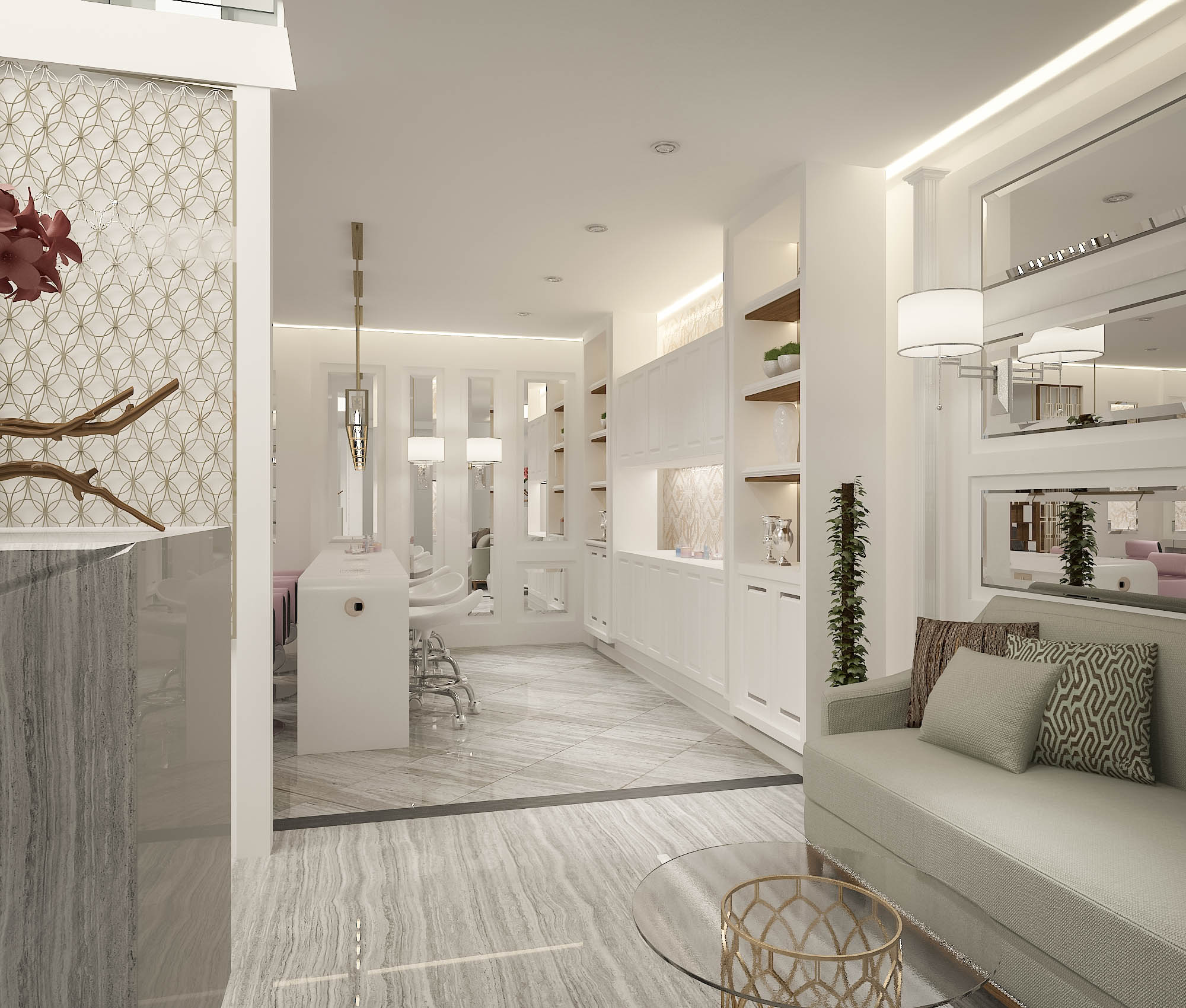 2016 年女性沙龙室内设计-1