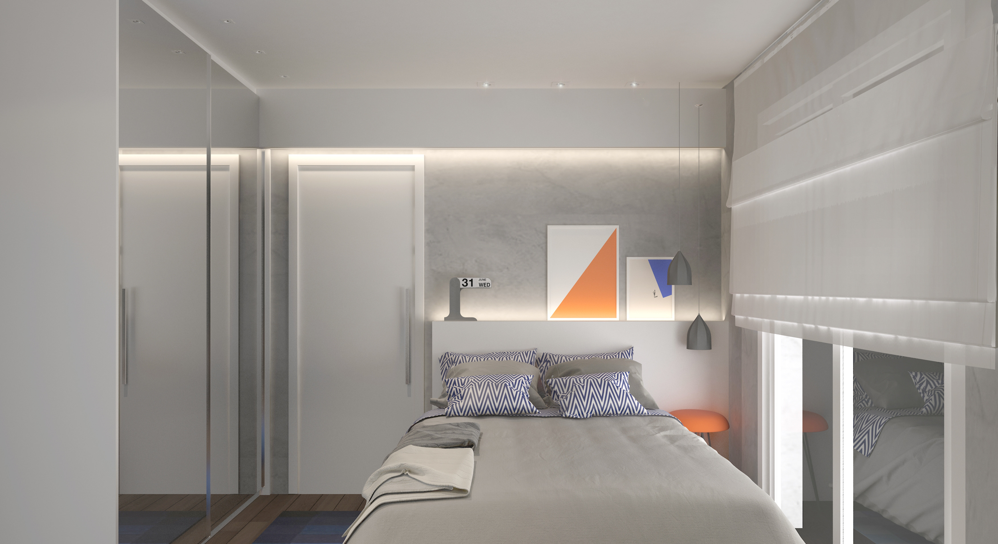 2017 年完成的 R|G 公寓室内设计-17