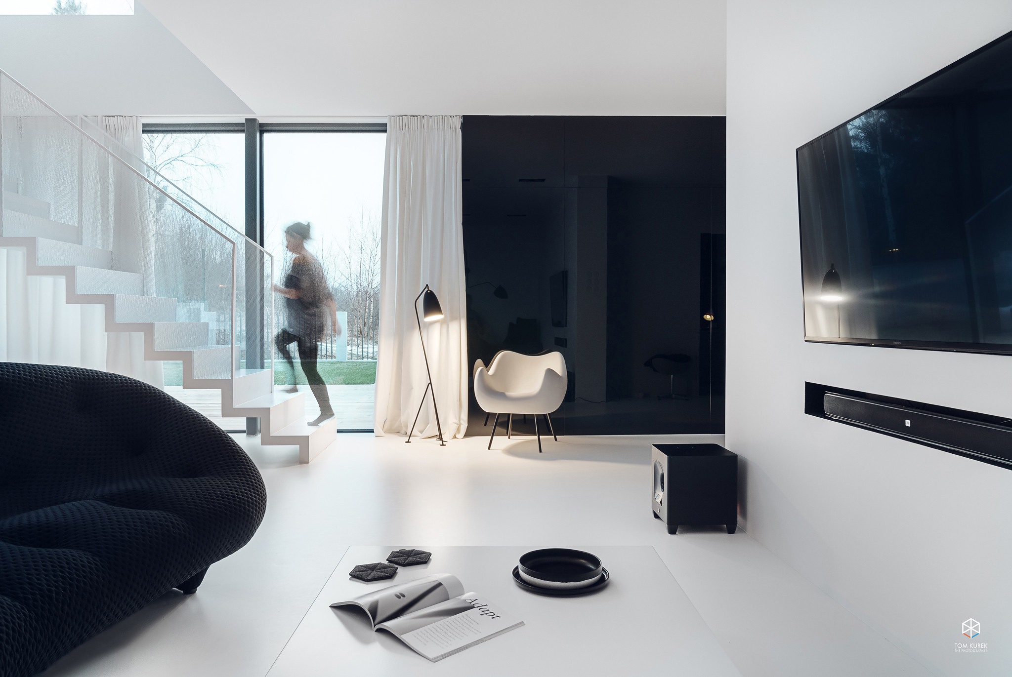 极简黑白空间，打造时尚家居-40