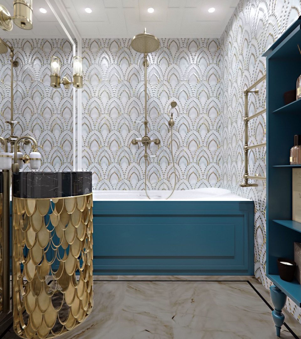 2017 年完成的莫斯科 Nevsky 公寓改造-14