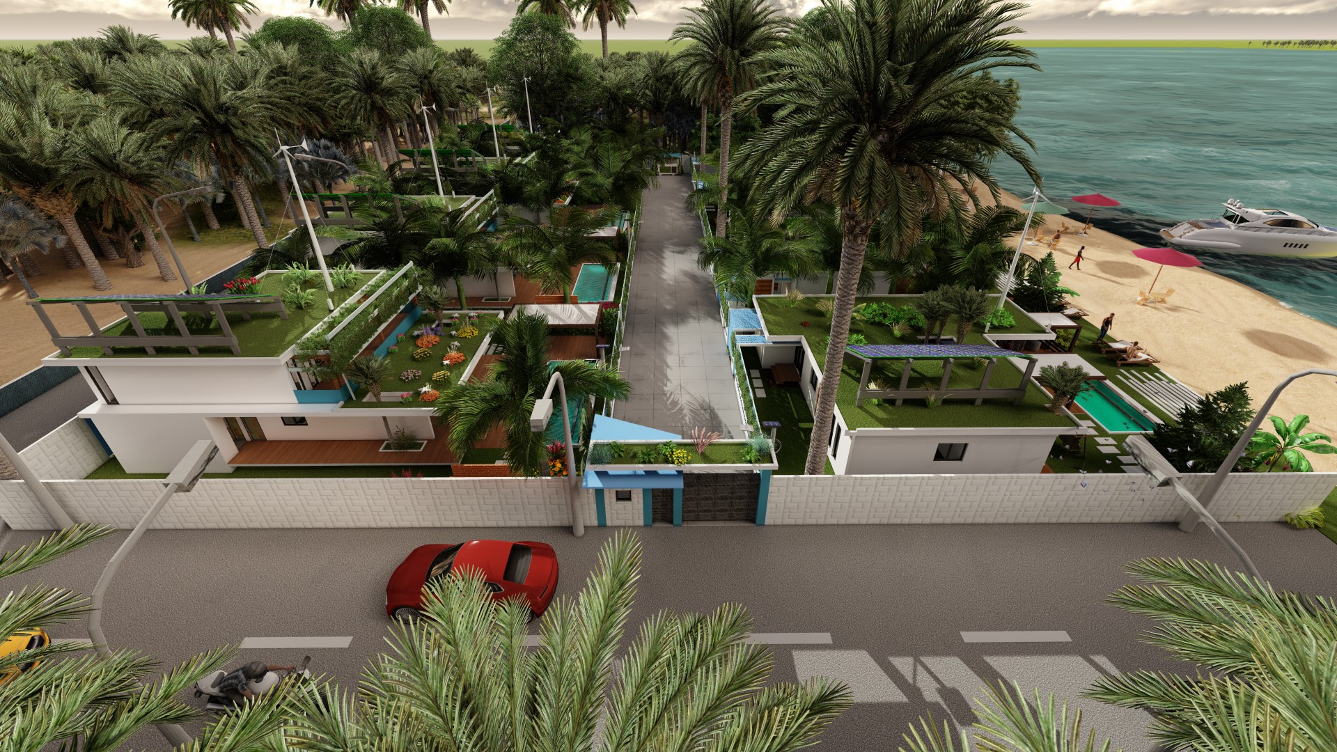 生态环保的法国 Bregbo 别墅区-5