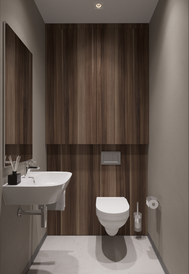 乌克兰基辅 106 平米现代公寓设计-22