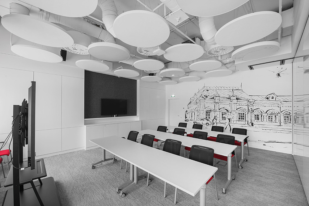 华为俄罗斯办公室设计展现地域特色-25