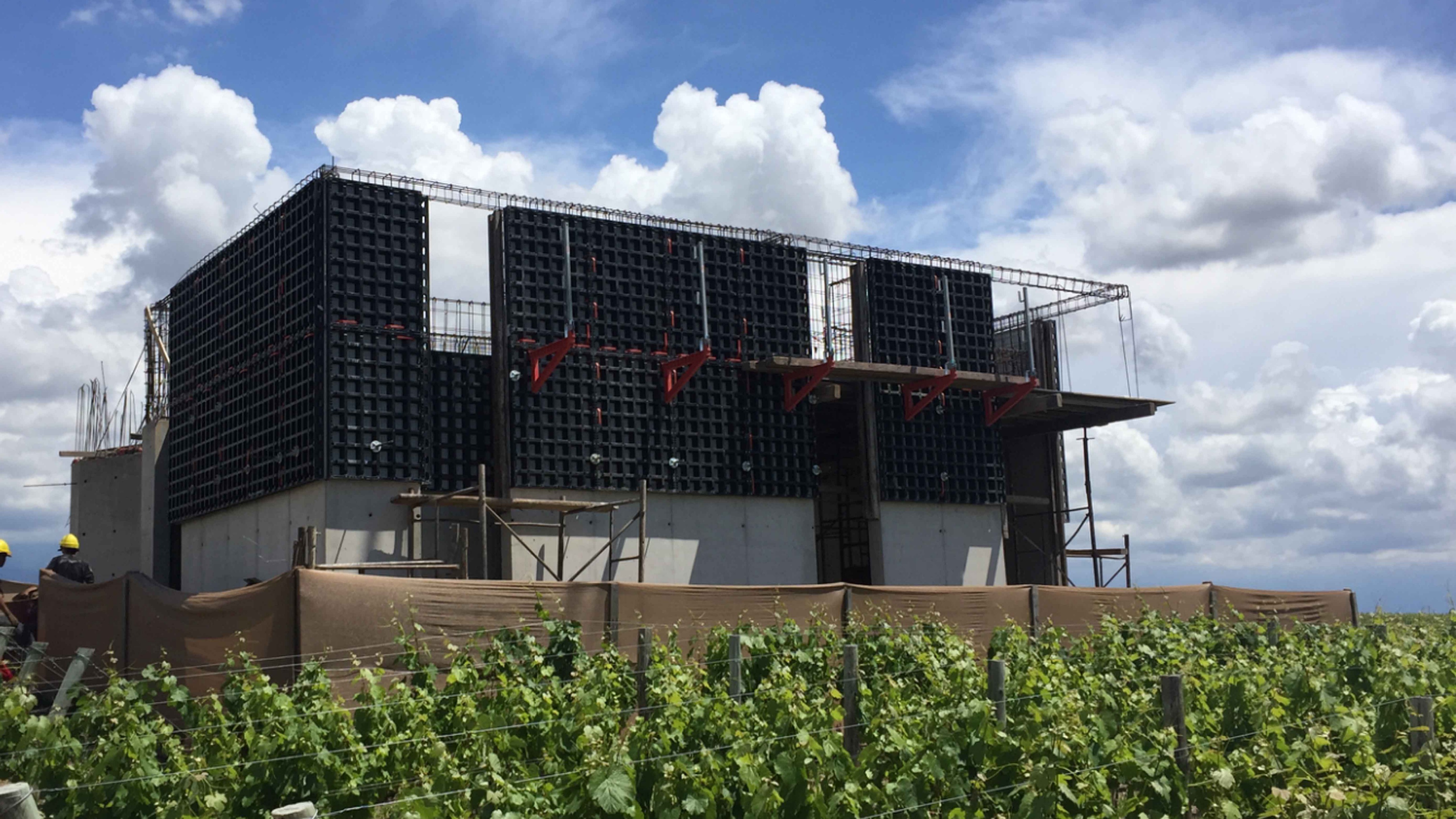 高山葡萄园里的绿色环保别墅-10