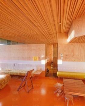 SelgasCano and Diego Cano wrap LA hillside house in colourful aluminium tubes