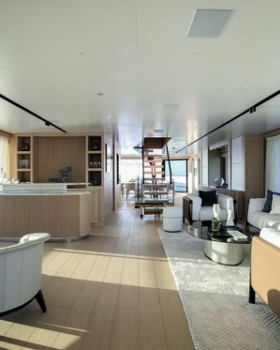 意式奢华游艇，Giorgetti 打造 Benetti 创新 B.Yond yacht 室内设计