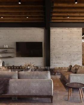 融入自然环境的现代俱乐部设计