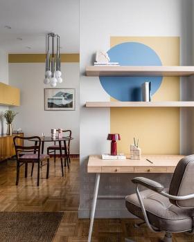 莫斯科医生住宅，2312interiors 安娜·舍夫琴科的现代平层设计