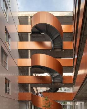 Ædifica presents "vision of densification" for Cité Angus II housing block in Montreal