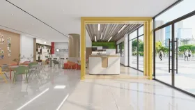 社区服务中心 / 某社区百姓客厅设计方案-2