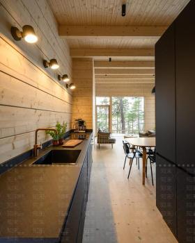 MNY Arkitekter completes "down-to-earth" house for two sisters in Finland